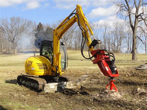 mini excavator mounted stump grinder|stump grinder attachment for excavator.